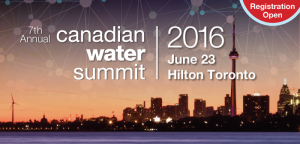 Canadian Water Summit @ Hilton Toronto | Toronto | Ontario | Canada